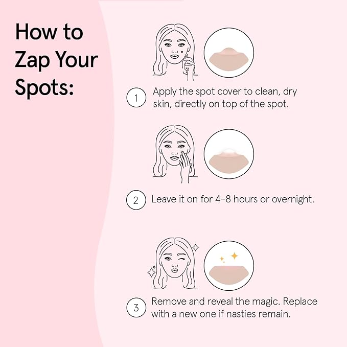 grace & stella Award Winning Multi-Size Pimple Patches for Face - Dermatologist Tested Acne Patches for Face - Hydrocolloid Patch for Breakouts, Whiteheads - Vegan Pimple Patch (Clear, 72 Pack)