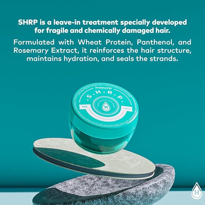 Brazilian Beauty Hair Protein Cream | Damaged & Dry Hair Treatment | Split End Repair | Deep Hydration | Leave in Treatment | Moisturize and Shine | Hair Repair 1.76 Oz.