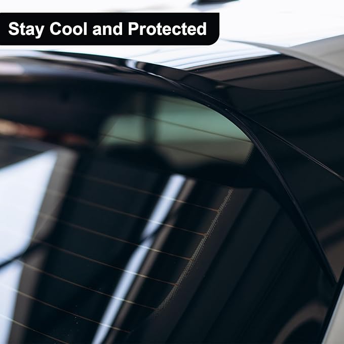 Auto Window Tint Film Roll - 35% VLT Privacy, UV Protection, Scratch & Heat Resistant - Blackout Shade for Car Windows - Nano Carbon Formula - Automotive Baby Protection - 24" x100' Roll