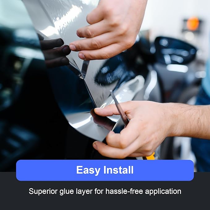 Auto Window Tint Film Roll - 35% VLT Privacy, UV Protection, Scratch & Heat Resistant - Blackout Shade for Car Windows - Nano Carbon Formula - Automotive Baby Protection - 24" x100' Roll