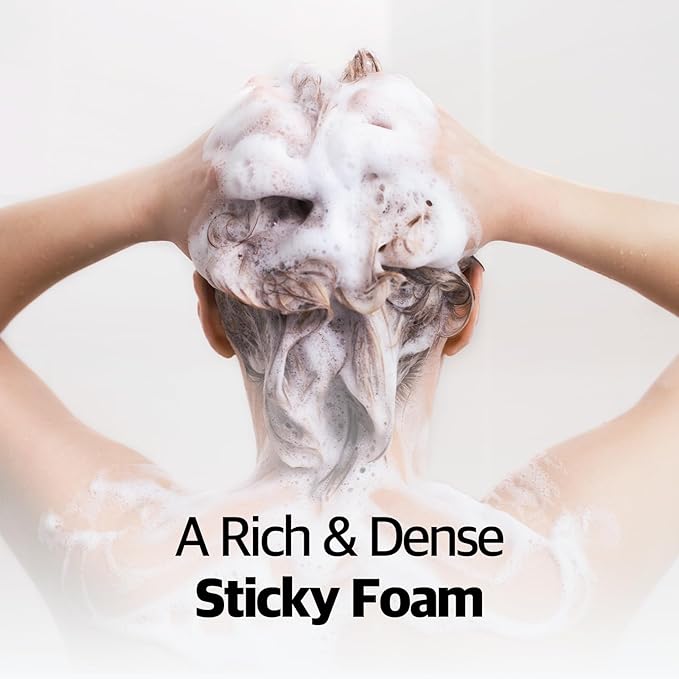 RYO Deep Cleansing Shampoo with Korean Ginseng & Caffeine - Cooling and Refreshing for Oily Scalp, Hair Loss Care, Anti-Dandruff, Sebum Control, 16 Fl Oz.