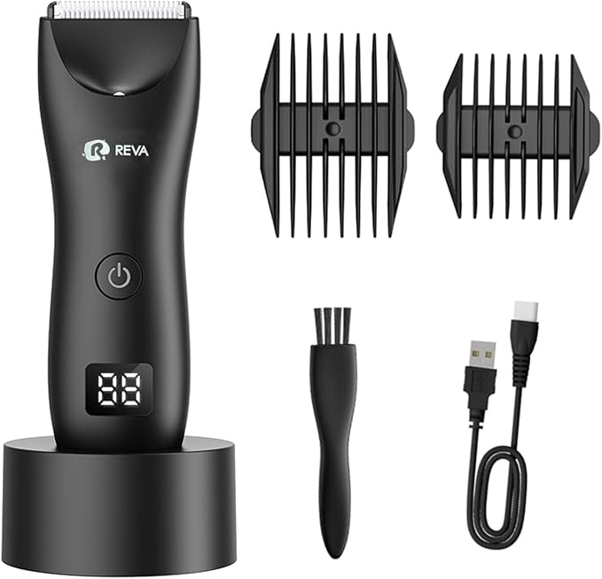 Multi Groomer All-in-One Hair Trimmer with Head Spotlight for Men & Women- Cordless Rechargeable Beard & Hair Clipper, Waterproof, Ceramic Blades, Low Noise and Fast Charging