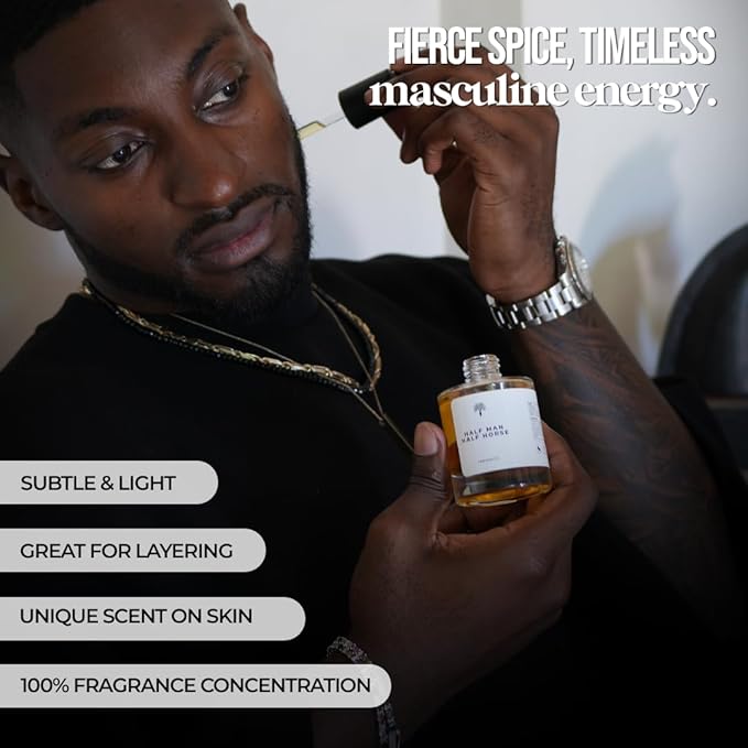 Eternal Half Man Half Horse Perfume Oil for Women & Men- Eau De Perfum - Unisex Concentrated Perfume Insp by Cr€€d C€ntaurus- Alcohol Free Scent - Long Lasting Designer Perfumes 30ml