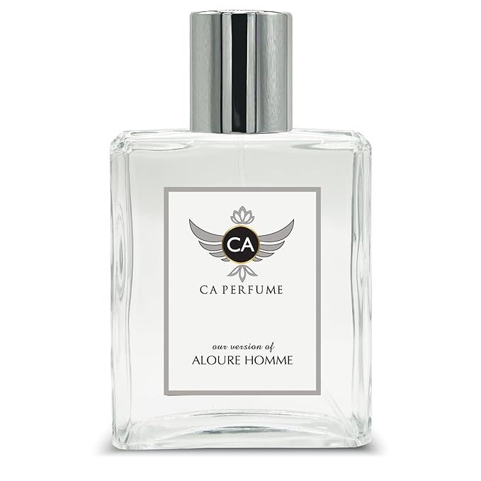 CA Perfume Impression of Aloura Homme For Men Fragrance Dupes Eau de Parfum Spray Bottle 3.4 Fl Oz/100ml