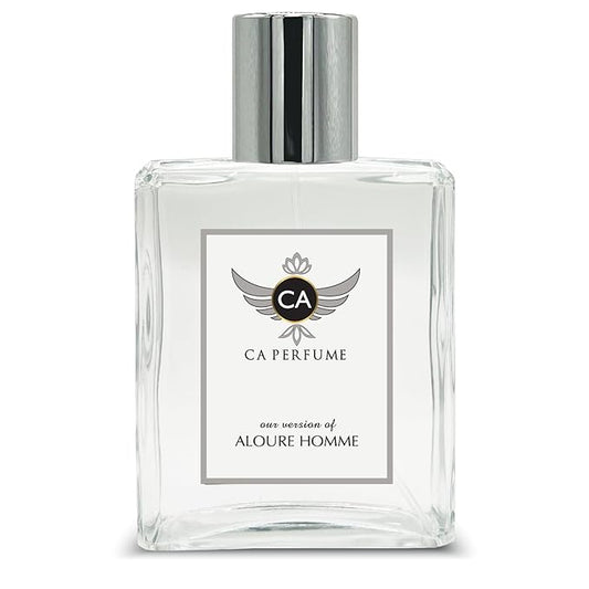 CA Perfume Impression of Aloura Homme For Men Fragrance Dupes Eau de Parfum Spray Bottle 3.4 Fl Oz/100ml