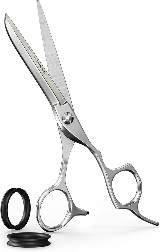 Suvorna 5.5″ Professional Hair Cutting Scissors - Razor Edge Barber Scissors for Hair Cutting - 5.5" Japanese Steel Hair Cutting Shears for Professionals and Homeuse - Hair Shears for Women & Men