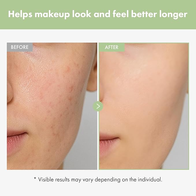 TOSOWOONG Cica Pore Primer, Face Primer, Pore Minimizer, Matte Finish Blurring Primer for Oily Skin, Sebum Control, Smooths Fine Lines & Wrinkles, Long-lasting Makeup, K Beauty, 20ml / 0.67 fl. oz.