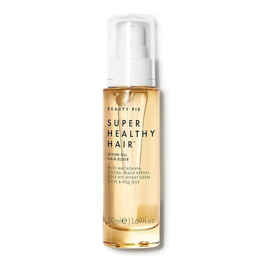 Beauty Pie Super Healthy Hair Seven Oil Hair Elixir - A Nourishing, Lightweight Hair Treatment For Frizz Control, Softening & Strengthening