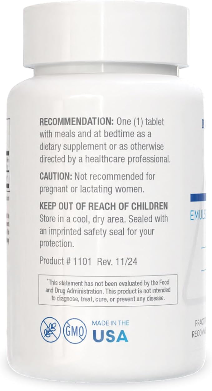 Biotics Research A.D.P. Emulsified Oil of Oregano Tablets for GI Health -Sustained Release for High Absorption Contains Carvacrol, Wild Oregano Oil 50mg/S - Patented Formula -Non GMO –60 Tablets