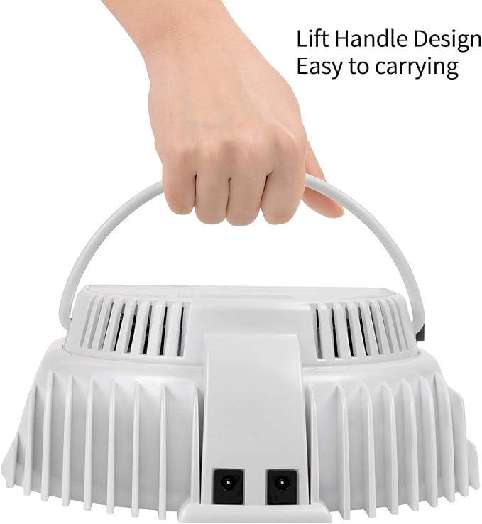 64W Rechargeable Pro LED Gel Nail UV Light UV LED Nail Lamp Cordless Led Light for Nails(White)