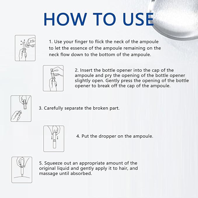 Nordic Biolabs Stem Cell Complete Hair Growth Cycle Solution 2.0,NordicBiolabs Stem Cells & Multi-peptides Serum Ampoules,Deeply repair thicken the hair (1PCS)