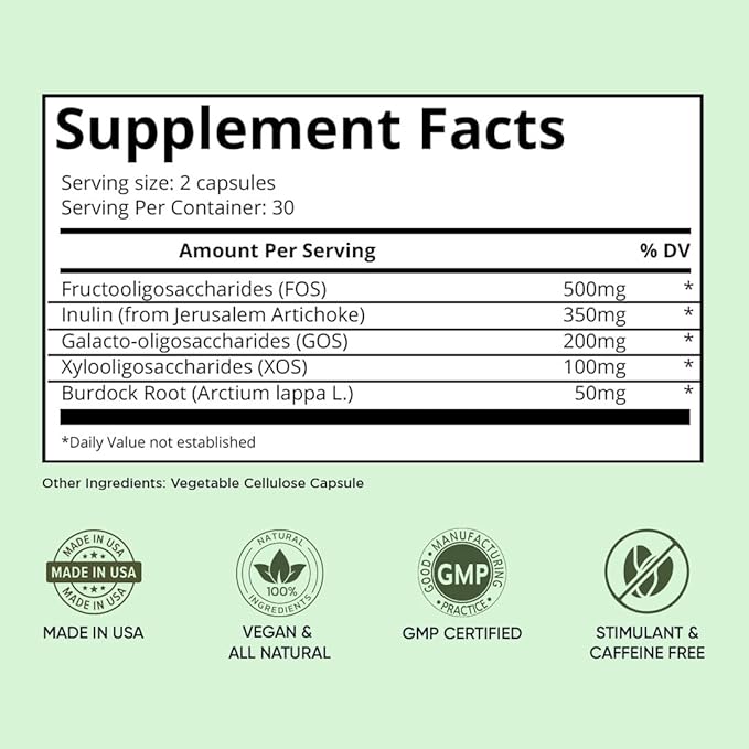 BB Company Previtalize | Prebiotics for Women, Prebiotic Fiber for Gut Health, Digestive Health | Food for Good Probiotics | Complement to Probiotics & Provitalize | Packaging Vary | 60 Ct