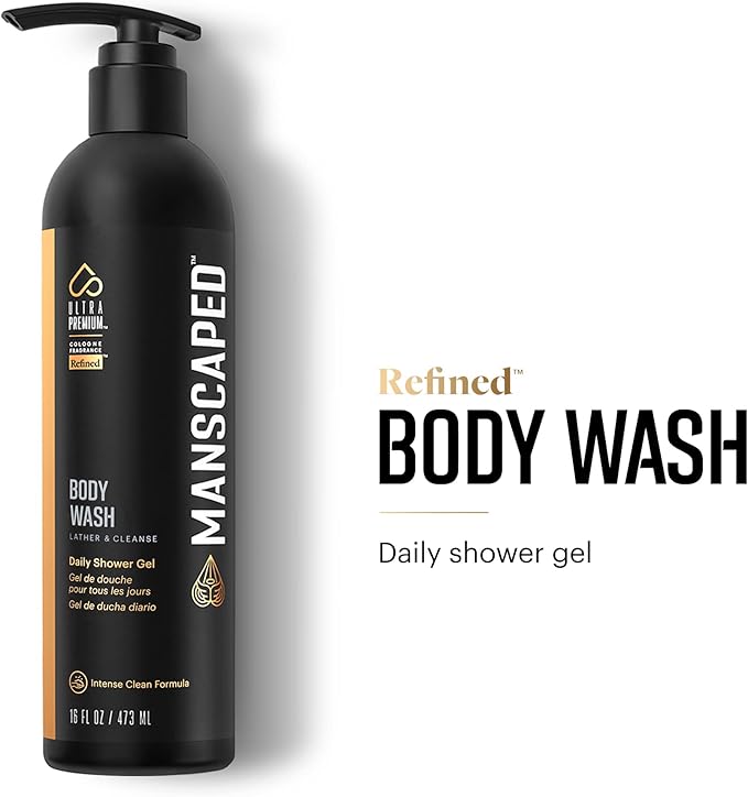 MANSCAPED® The Luxury Package 4.0 Includes: The Lawn Mower® 4.0 Electric Trimmer, The Shears 2.0 Nail Kit, Crop Preserver®, Deodorant, Body Wash, 2-in-1 Shampoo & Conditioner, The Shed Toiletry Bag