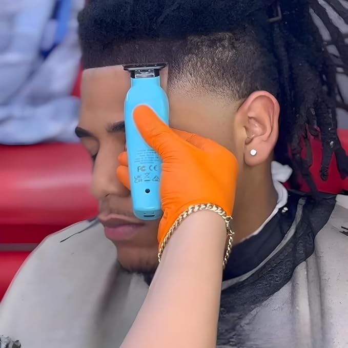 Supreme Trimmer Vader ST3778 – Professional Cordless Barber Liner | 210 Min Runtime, 7000 RPM Motor, Zero Gap DLC T-Blade, USB-C Fast Charging | Beard, Hair & Body