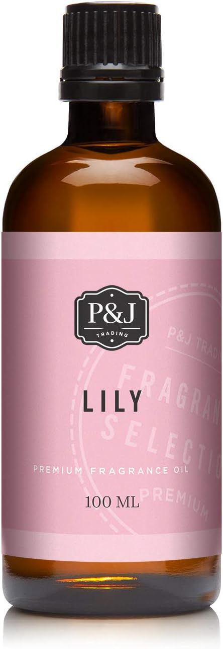 P&J Trading Fragrance Oil | Lily Oil 100ml - Candle Scents for Candle Making, Freshie Scents, Soap Making Supplies, Diffuser Oil Scents