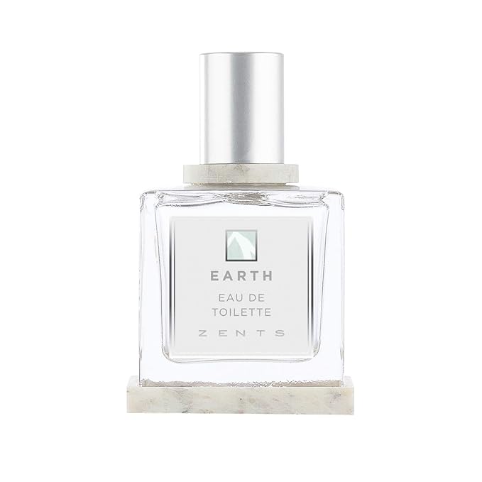 Zents Eau de Parfum (Earth) for Women & Men | Long-Lasting Clean Fragrance with Sandalwood, Fir & Bergamot | Woody & Fresh Scent | 1.69 oz