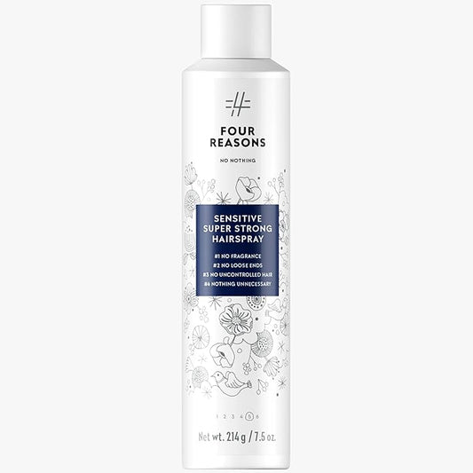 No nothing Sensitive Unscented Hairspray with Extra Hold - Finishing Spray for Styling with Humidity Protection - Fragrance Free & Hypoallergenic - 7.55 oz (New Packaging)