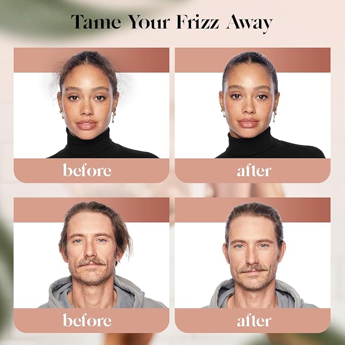 Kitsch Hair Wax Stick for Women & Men - Hair Slick Back Stick, Anti-Frizz and Fly Away Hair Tamer, No Residue Hair Finishing Stick for Flyaways, All Day Hold Styling Product for Smoothing Hair Strands