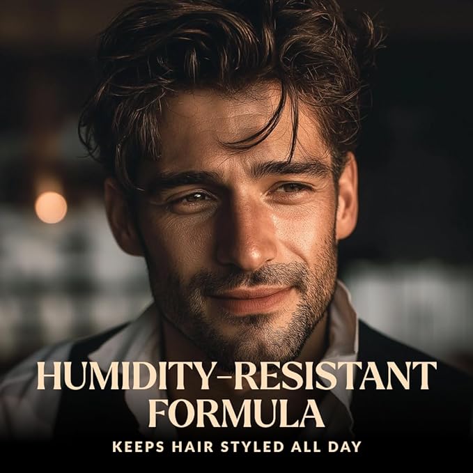 Sea Salt Spray for Men - Salt Water Texture & Volume Spray for Men’s Beach Waves & Curls with Heat Protection 200 ml - Made in Germany (6.76 Fl Oz, Medium Hold (Pack of 1))