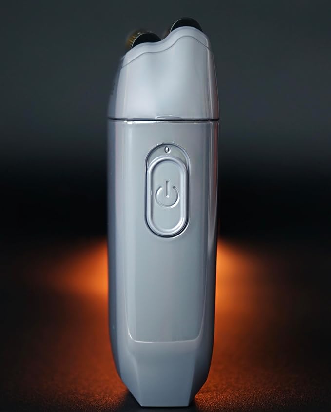 Supreme Trimmer Crunch STF602 – Waterproof Double Foil Shaver for Men | 150 Min Runtime, Wet/Dry Cordless & Corded Electric Razor | Hypoallergenic Foils for Face, Head & Stubble