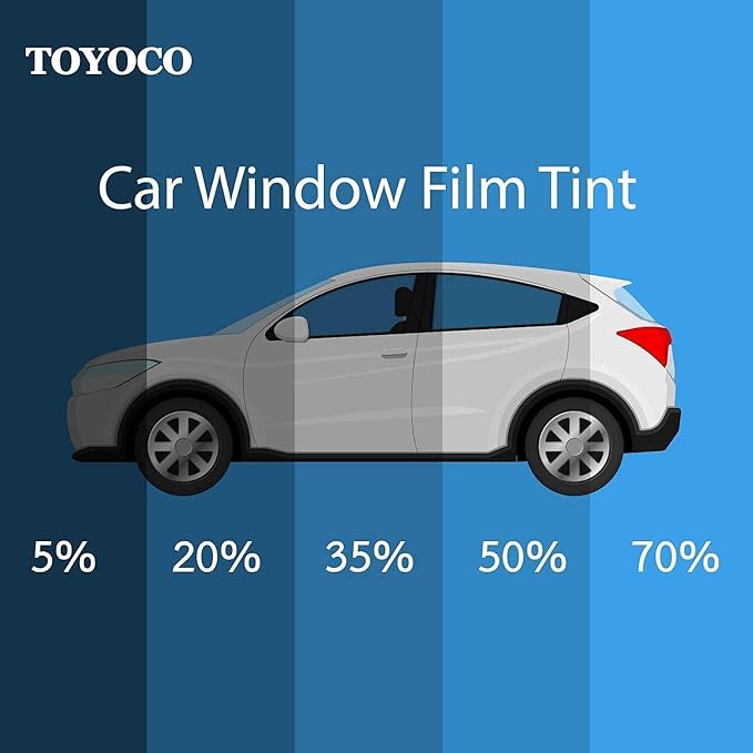 Window Tint Film for Cars, 20% VLT 30" in x 10'Ft Ceramic Window Tints, Blocks 99% UV & IR Rays, Heat Resistant Anti Glare Films for Windshield, Scratch Resistant Sun Shade Auto Film Roll