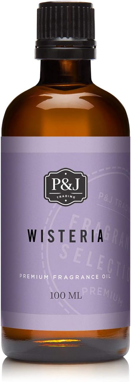 P&J Trading - Wisteria Scented Oil 100ml - Fragrance Oil for Candle Making, Soap Making, Diffuser Oil