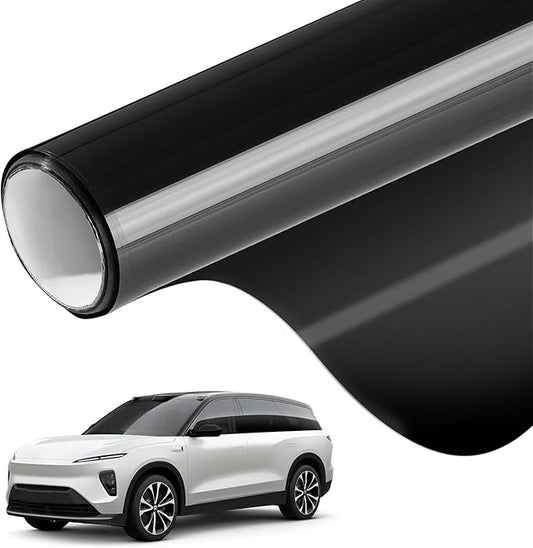Car Window Tint, 2 PLY 5% VLT Premium Carbon HD Window Roll for Car, Home 24" in x 100'Ft Automotive Car Tint Privacy Film with Strength Adhesive, Blocks UV/IR Rays, Reduce Heat & Glare