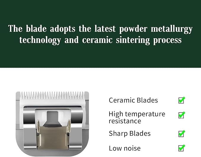 2 Pcs 84 Detachable Replacement Blades,compatible with oster Classic 76/Star-Teq/Power-Teq andi A*dis AGC,BDC,BGC,MBG Series Clippers,3/32-Inch Cut Length For Dogs and Medium-Size Animals