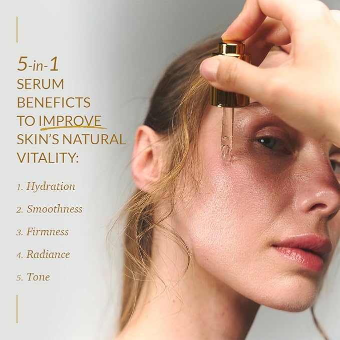 Magic Elixir Facial Oil – Nourishing Radiance Serum with Moringa, Sea Buckthorn & Rosehip Oil – Vitamin B3 for Glow and Resilience – 30ml