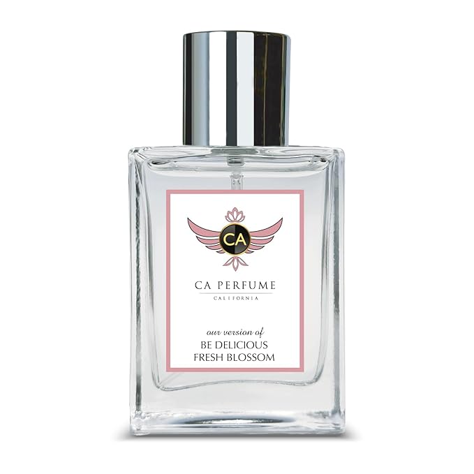 CA Perfume Impression of Be Delicious Fresh Blossom for Women Floral Fruity Fragrance Long Lasting Perfumes for Women Eau De Parfum 1.7 Fl Oz 50ml