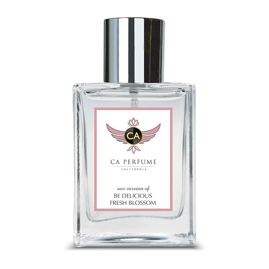 CA Perfume Impression of Be Delicious Fresh Blossom for Women Floral Fruity Fragrance Long Lasting Perfumes for Women Eau De Parfum 1.7 Fl Oz 50ml
