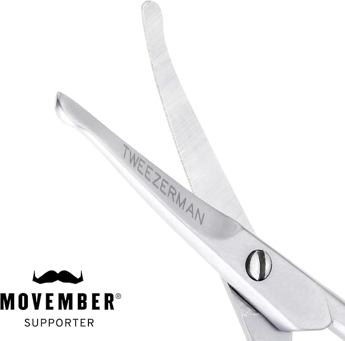 Tweezerman Pet Grooming Scissors, Stainless Steel Rounded Tip Trimming Shears for Dogs and Cats