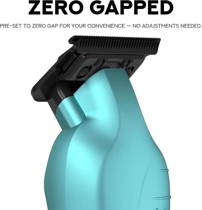 Supreme Trimmer Vader ST3778 – Professional Cordless Barber Liner | 210 Min Runtime, 7000 RPM Motor, Zero Gap DLC T-Blade, USB-C Fast Charging | Beard, Hair & Body