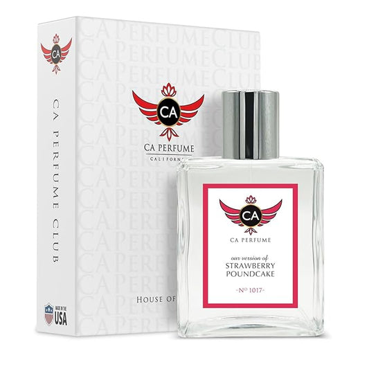 CA Perfume Impression of Strawberry Poundcake for Women Eau De Parfum Spray Long Lasting Floral Fruity Gourmand Perfume (3.4 Fl Oz / 100ml)