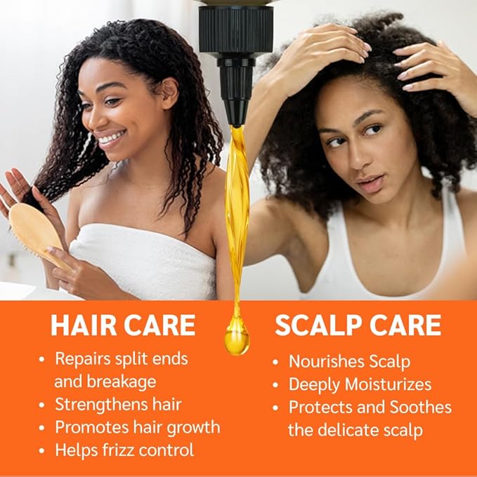 Well's Oil Batana Oil | 2 fl. oz. | 100% Natural Organic Raw Batana from Honduras | Dr. Sebi Approved | Strengthens, Hydrates & Nourishes | For All Hair Typess (2 fl. oz. / 59 ml)