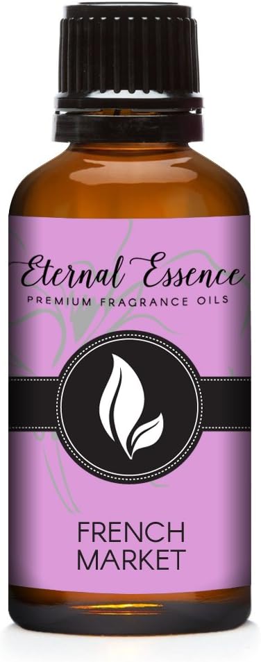 Eternal Essence Oils French Market 30ml Premium Fragrance Oil - for Candle, Soap Making, Aromatherapy, Diffusers, Home Care, & Humidifiers