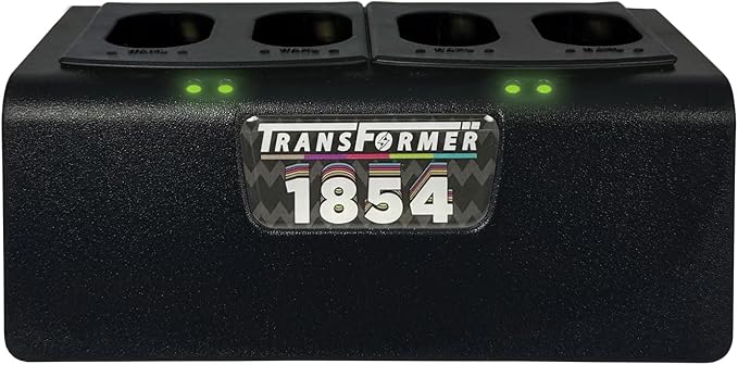 Artisan Power Quad Battery Charger for Wahl Arco and Arco SE Pet Hair Clippers | Durable Connectors, LEDs Status and a Powerful PD Type C Power Supply | Charges Four 1854 Batteries at Once