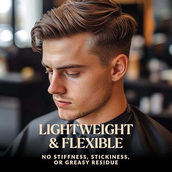 Sea Salt Spray for Men - Salt Water Texture & Volume Spray for Men’s Beach Waves & Curls with Heat Protection 200 ml - Made in Germany (6.76 Fl Oz, Light Hold (Pack of 1))