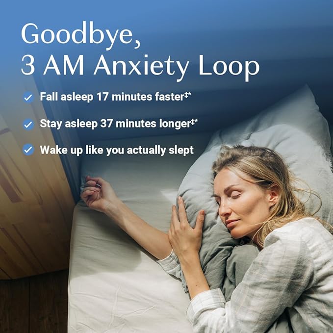 AlgaeCal Magnesium Relax™ - Chelated Magnesium with Ashwagandha for Sleep & Occasional Anxiety - Glycinate, Malate, Citrate - Sleep, Mood, & Cortisol Support (60 Caps - 1 Month Supply)