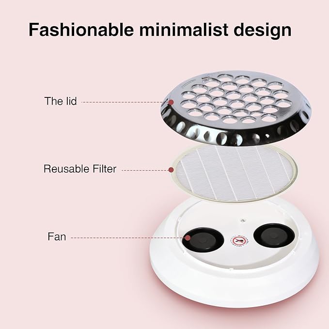 Nail Dust Collector+1 Filter 40W Turbo Vacuum No Fan Cleaner 5200RPM Suction Stronger Strong Power Professional Nail Art Salon Dust Collector Machine For Acrylic Nails