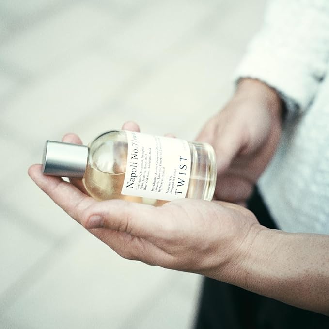 Twist Escale in Capri No. 73 - Inspired by AF Fierce, Long-Lasting Eau De Parfum for Men, Fresh Citrus & Woody Fragrance, Paraben-Free, Vegan, Clean Ingredients – Spray 100 ml | 3.4 fl. oz.