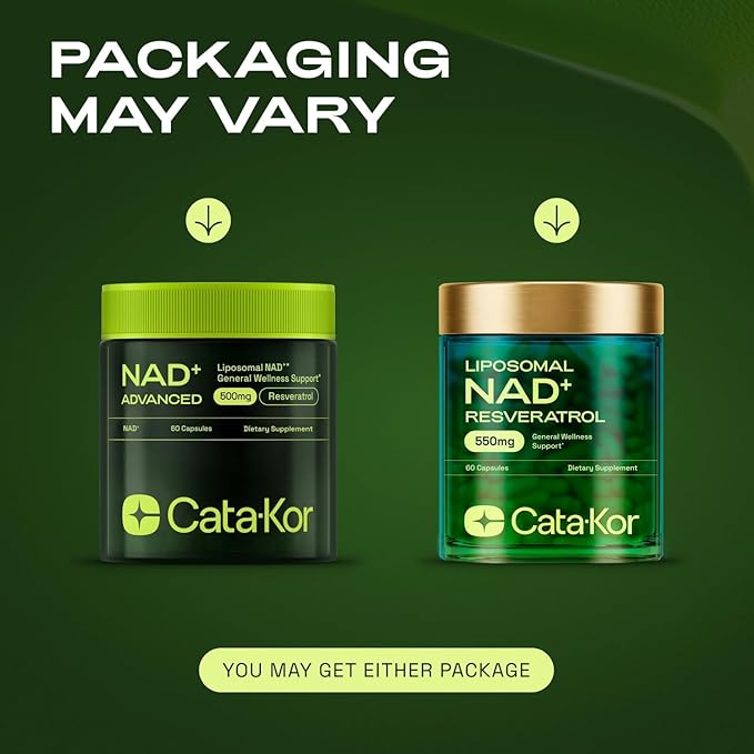 NMNH Supplement Alternative – Liposomal NAD+ Resveratrol – 30-Day Supply – Third-Party Tested – 120 Capsules – Advanced NAD+ Supplement - Pack of 2