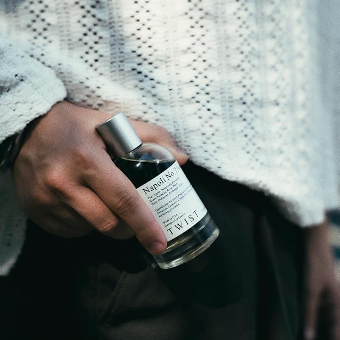 Twist Escale in Capri No. 73 - Inspired by AF Fierce, Long-Lasting Eau De Parfum for Men, Fresh Citrus & Woody Fragrance, Paraben-Free, Vegan, Clean Ingredients – Spray 100 ml | 3.4 fl. oz.