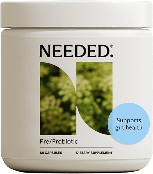 Needed. Expertly-Formulated & Tested Prebiotic & Probiotic for Prenatal, Pregnancy, Breastfeeding, & Postpartum | Balance Mood, Boost Immunity, Healthy Microbiome for Mother & Baby | 60 Capsules