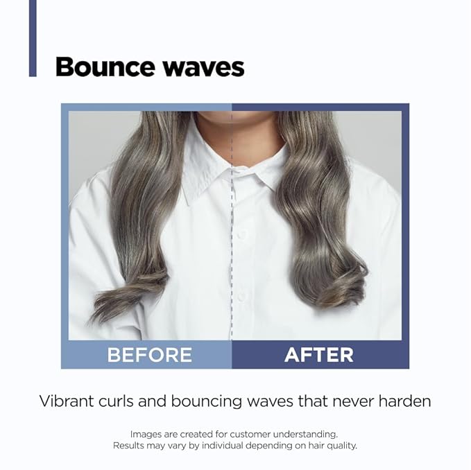 AMOS PROFESSIONAL Curling Essence 2X Bouncy Wave | For Wavy and Curly hair | Anti-Frizz Hair Styling Gel, 2 in 1 Hydrate and Smooths, Korean Hair Essence, 5 fl. oz.