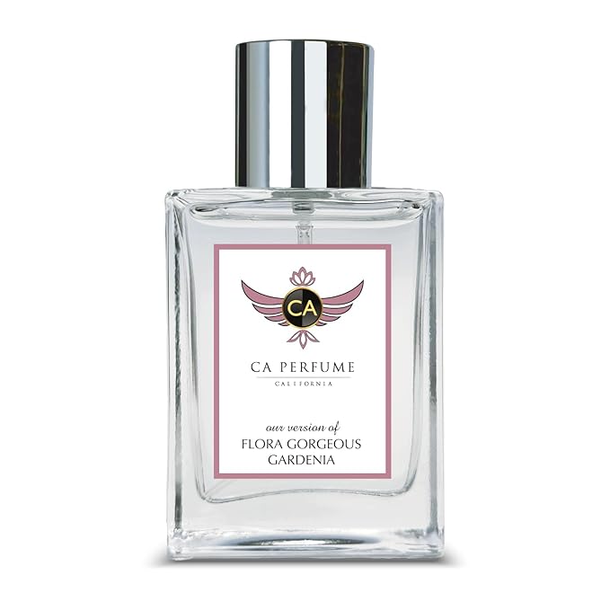 CA Perfume Impression of Flora Gorgeous Gardenia for Women Floral Fruity Fragrance Long Lasting Perfumes for Women Eau De Parfum 1.7 Fl Oz 50ml