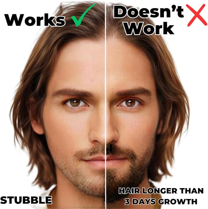 Supreme Trimmer Crunch STF602 – Waterproof Double Foil Shaver for Men | 150 Min Runtime, Wet/Dry Cordless & Corded Electric Razor | Hypoallergenic Foils for Face, Head & Stubble