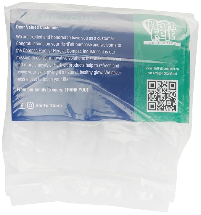 HartFelt Bath Sponges for Shower | Oval Body Wash Scrubber for Exfoliating Skin | Clean and Refresh Body, Back & Arms | Chemical-Free Body Sponge | Made in USA - Pack of 6