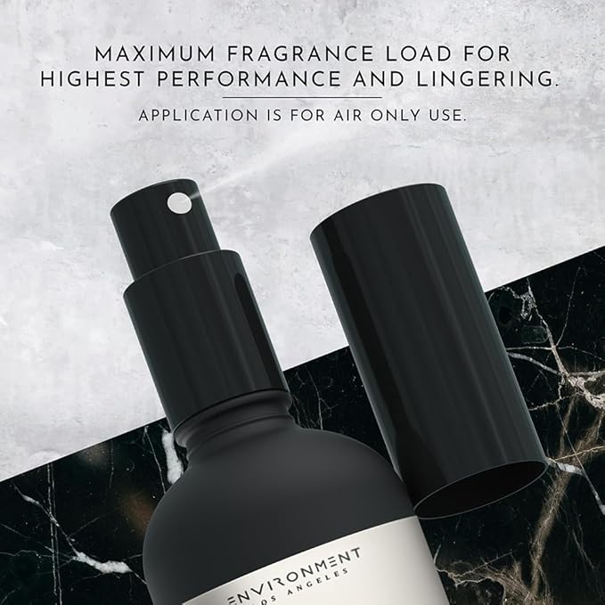 ENVIRONMENT Inspired by 5-Star Resort MRT Room Spray, 100ml Air Freshener (Grapefruit | Red Currant | Jasmine) Home Fragrance Accessories, Room Perfume, Room Deodorizer, Vegan & Cruelty-Free