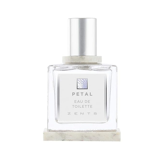 Zents Eau de Parfum (Petal) for Women & Men | Long-Lasting Clean Fragrance with Lily of the Valley, Rose & Lemon | Floral & Fresh Scent | 1.69 oz